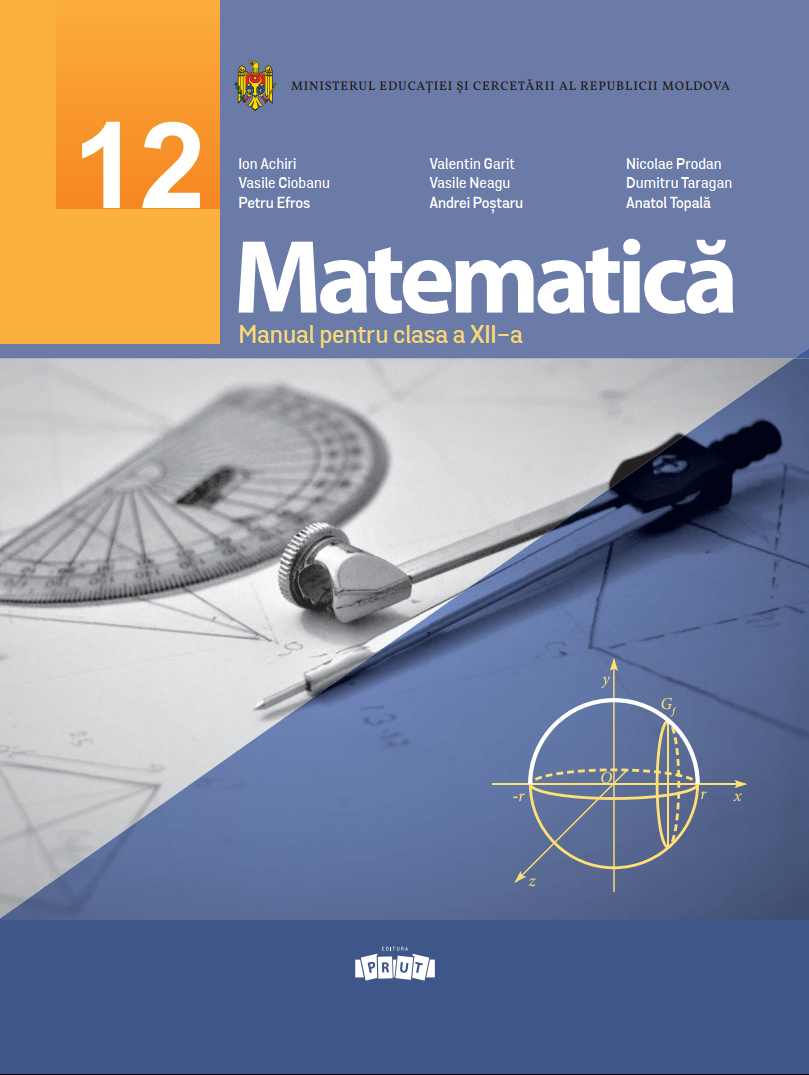 Matematica: Manual pentru clasa a XII-a