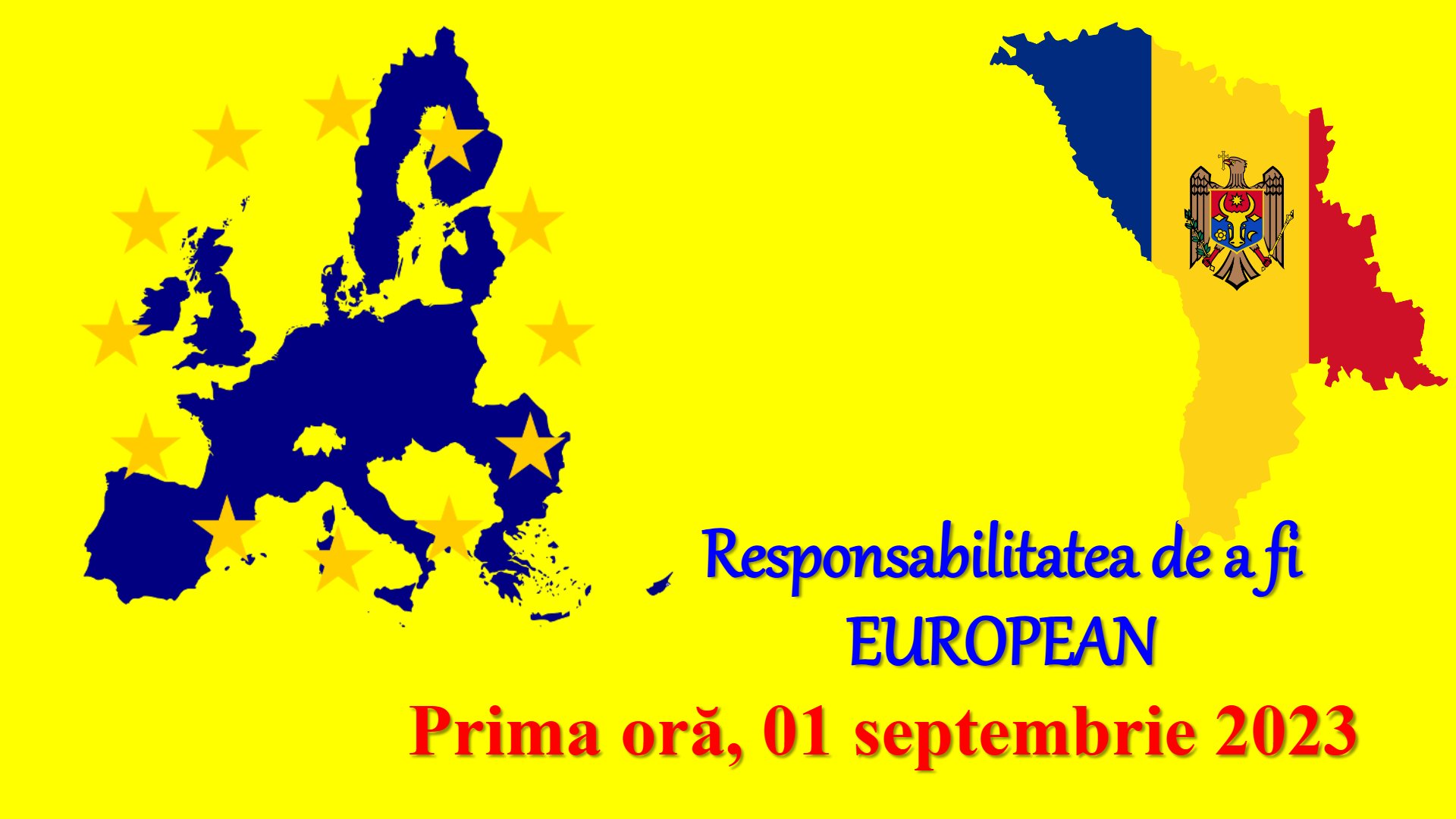 Responsabilitatea de a fi EUROPEAN (2023)